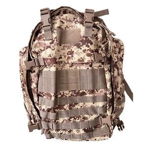 HIGHLAND TACTICAL Ballistic Backpack MOLLE Gear Bag Desert Digi Camo Military